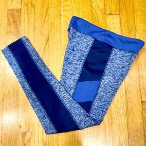 Champion® Slinky Athletic Leggings Side Stripe & WB 92%Poly/8%Spa Sz: L (10-12)